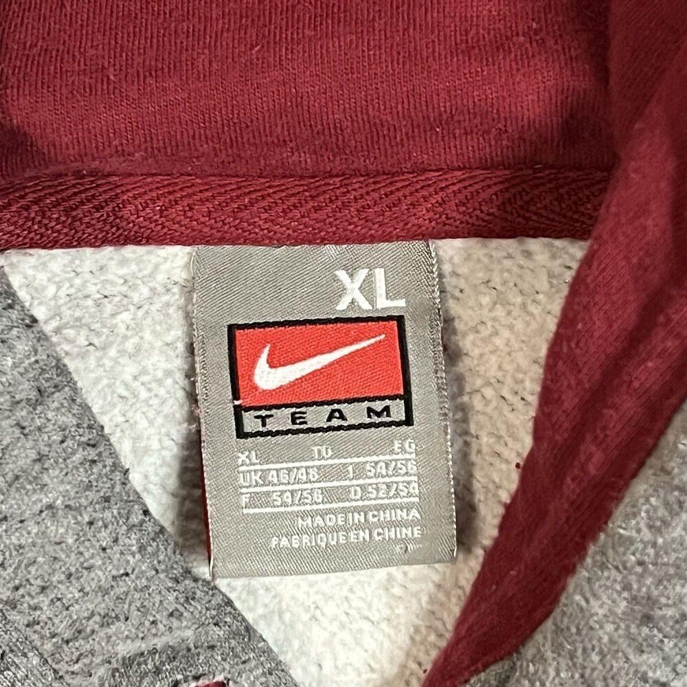 Vintage Iowa State Cyclones Hoodie Men XL Nike Team Center Swoosh Y2K Sweatshirt - Picture 5 of 11